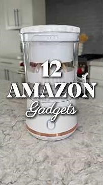 12 Amazon GADGETS that make your day more practical ✨ #amazongadgets #cozyhome #home #kitchen
