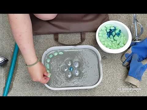 How to Make Cement Stepping Stones for Garden Path