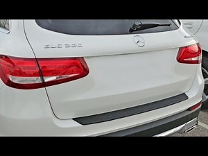 2022 MERCEDES GLC 300 REAR BUMPER COVER REMOVAL