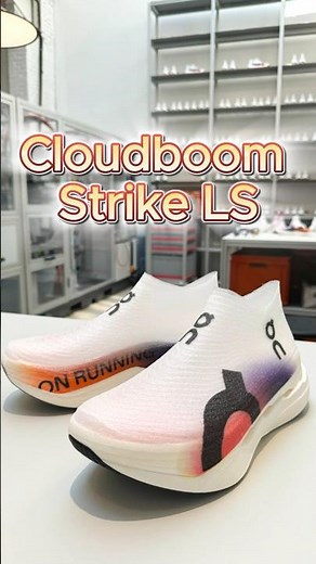 [On's new racing shoes] Introducing the Cloudboom Strike LS! Made with a completely new upper man...