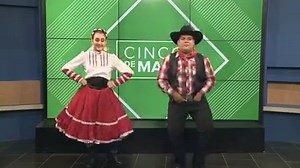 CINCO DE MAYO DANCING: Two high school students with the Mexican Heritage Society of Port Arthur Texax showed off their dance routine that they will be performing at Tacos La Bamba until 10 p.m. tonight! You can watch them tonight at 10! Story here>>https://bit.ly/2HZPx2B | 12NewsNow