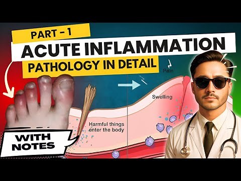 Acute inflammation pathology | differences between acute and chronic inflammation general pathology