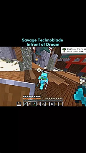 Savage Technoblade 🗿||#shorts #technoblade #dream