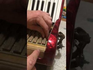 Repair accordion making sound without pressing keys