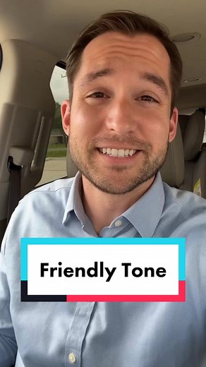 the 🔑 to sounding friendly.