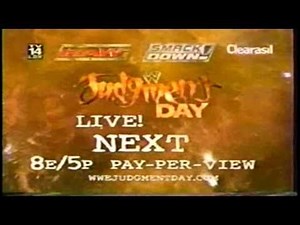 WWE Judgement Day 2003 Commercial 1