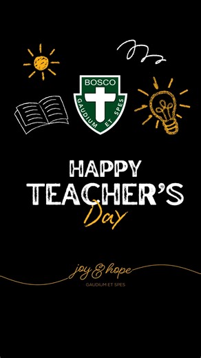On World Teachers' Day, we honour the incredible educators at Bosco. Your passion, patience, and commitment shape futures every single day. Your influence reaches far beyond the classroom … and today, we say thank you! #sjbc2025 #WorldTeachersDay25 #ThankYouTeachers | St John Bosco College Engadine
