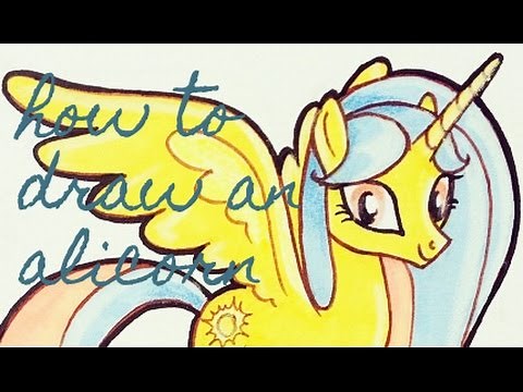 How to Draw an Alicorn Princess