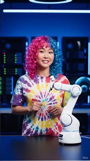 Hand Controlled Robot Arm Demonstration