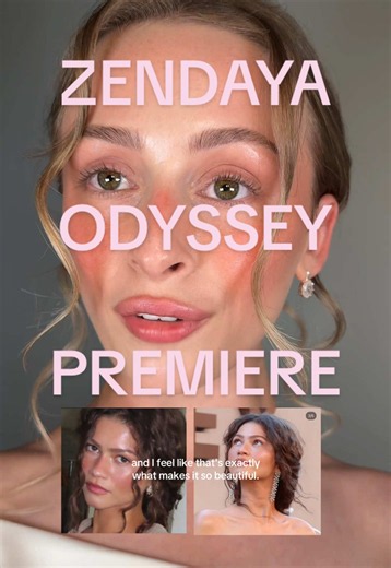 Zendaya Odyssey Premiere No-Makeup Makeup Tutorial