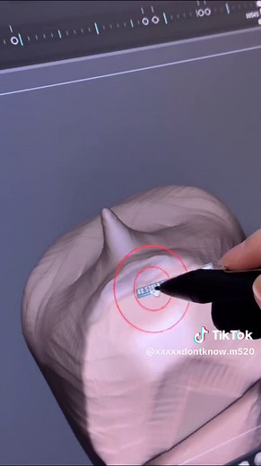 cre: mrscapsule #gojo #art #artistsoftiktok #artist