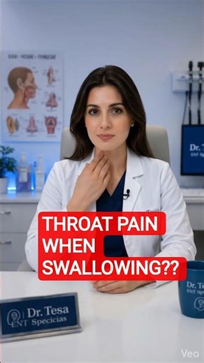 Throat Pain When Swallowing? Watch This