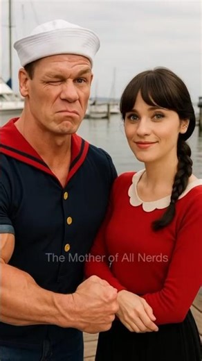 John Cena with Popeye NEW Movie coming soon..