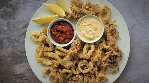 CARRABBA'S ITALIAN GRILL'S | Fried Calamari - Restaurant Recipe Recreations