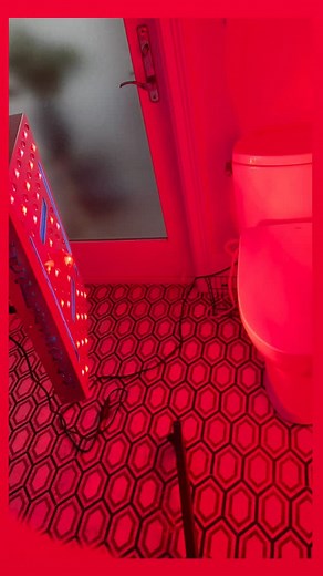 6.3K views · 12 reactions | Despite what Einstein said, I believe that you can’t have creativity without knowledge.  Set your red light up in an area where you park it for a bit. Another big advantage of this is that you’ll be getting multiple spectrums of light in your eye when you’re looking at your phone and going to the bathroom. So you won’t just be hammering your eyes with blue light. As always, feel free to copy me. | Mark Bell | Facebook