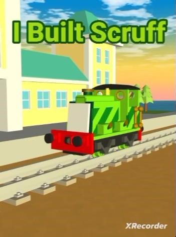 "Scruff the Scruncher" in "Draw Bricks" from "Thomas and Friends"