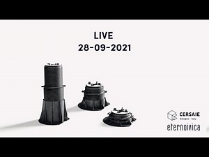 Installation with PRIME supports and new corner clips to create vertical edges