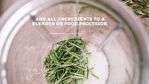 Easy DIY Rosemary Salt