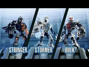 Lego Hero Factory Stormer, Bulk, and Stringer Promo