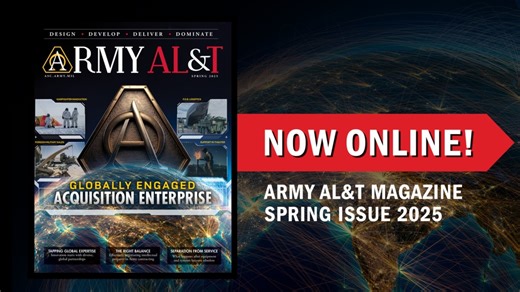 INSIDE THE ISSUE: Spring 2025 - Army AL&T Magazine