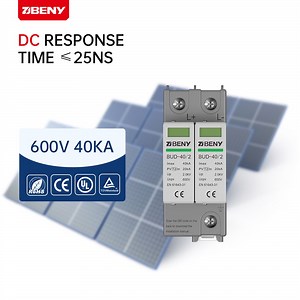 [Hot Item] Beny China Type2 IEC 600V 40ka DC Surge Protection Device SPD PV Solar System with 5 Years Warranty