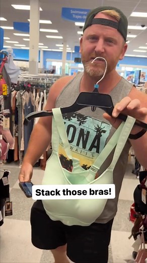 Scan everything,they say! Hey guys! Do you scan the bra aisle? 😆 | We Flip It All