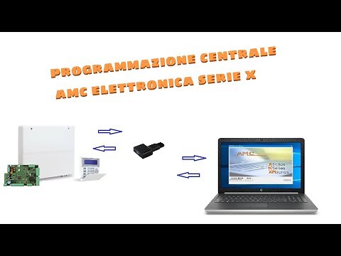 PROGRAMMARE CENTRALE AMC ELETTRONICA SERIE X (VERSIONE AUDIO MIGLIORATA)