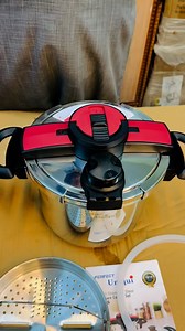 6.6K views · 50 reactions | Lot imported 5+7 Ltrs 3in1 Stainless Steel pressure cooker with food steamer | Every home need official | Facebook