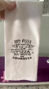 Any Pizza Can Be a Personal Pizza Kitchen Towel, Funny Tea Towel, Pizza Floursack Towel, Pizza Decorative Towel - Etsy