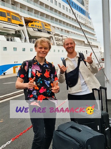 did you miss us? #aidaluna #crewlife #aidacrew #aidavlogs