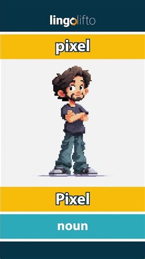🇬🇧🇩🇪 pixel - Pixel : learn English : Lernen wir Englisch : vocabulary builder