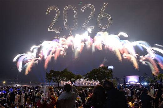 A DIY drone stunt overshadowed the world’s New Year celebrations