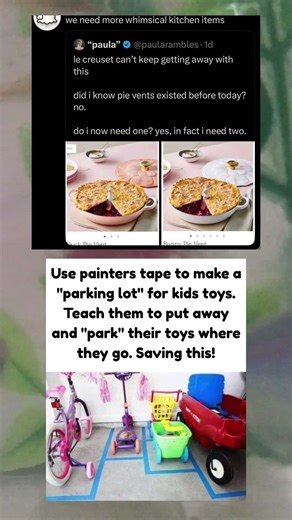 “DIY Kids Toy Parking Lot Idea That Actually Works 🚲🎨”