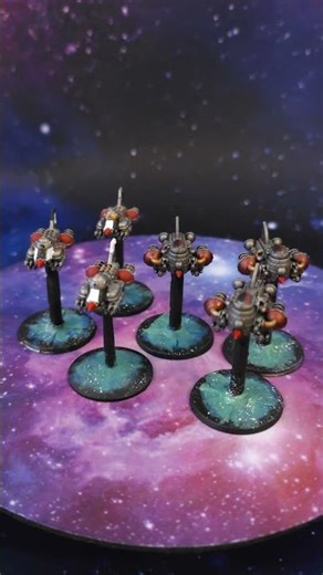 Ork Gouga Escorts #battlefleetgothic #orks40k