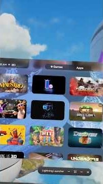 This Hidden UI for VR is amazing!…#shorts