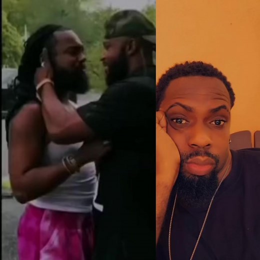 Outdoor Couple Interaction: A Close Moment Captured