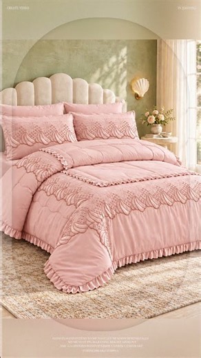 #Heavy-Duty Quilting Comforter #Lace Embroidery Bedding #Home Textiles Foreign Trade Source Factory