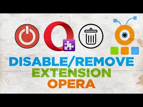 How to Disable or Remove Extension in Opera Browser