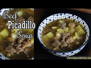 Beef Picadillo Soup