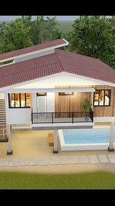 50K views · 581 reactions | A Simple "Bahay Kubo" w/ pool An Elevated House Design with Bahay Kubo Feels, Modern and Functional Open Design. #Tinyhousedesign #Tinyhouse #simplehousedesign | Barrio Architect | Facebook