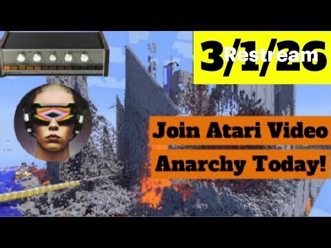 Vertical Join Atari Video Anarchy! Java/Bedrock Server Through The Atari Video Music 3/1/2026