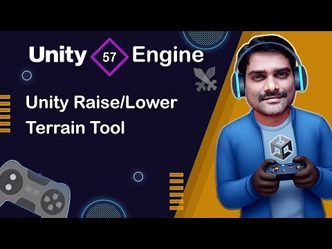 Unity Raise or Lower Terrain Tool - Unity Engine Tutorial 57 🚀