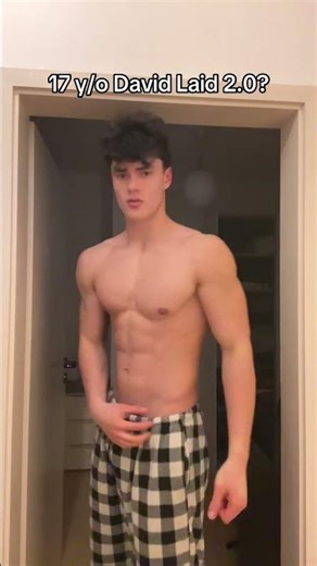 Chasing David Laids physique #gymtok #aesthetic #frame #davidlaid