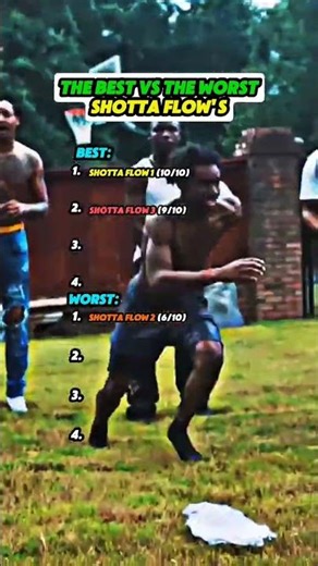BEST 🆚 WORST Shotta Flow.. 📼😂 |#rapper #hiphop #fyp #rapsong #lyrics#nlechoppa#hype#foryoupage