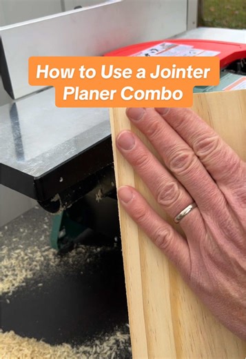 Transforming a Bowed Board with a Jointer Planer Combo