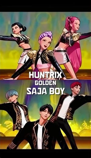Huntrix VS Saja Boy In Kpop Demon Hunters