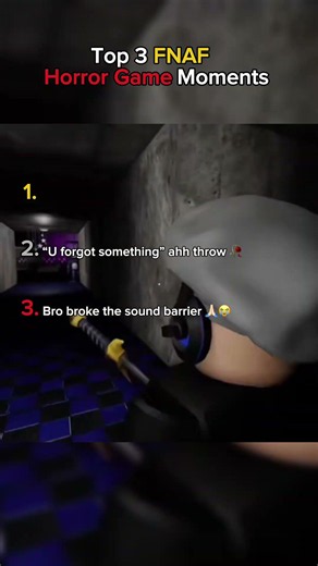 Top 3 Funniest FNAF Game Moments 😂 (second clip, the throw was personal 🙏🏻😭)