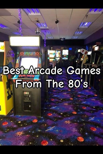 Arcades in the 80s Were Something Else 🕹️