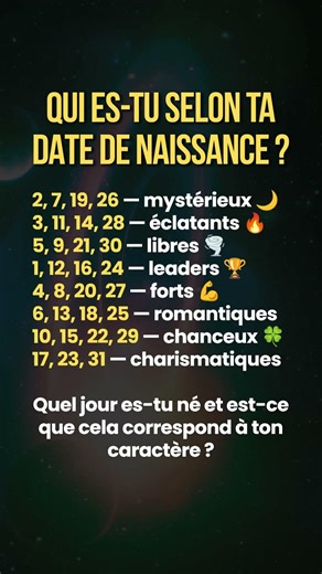 ✨ QUI ES-TU SELON TA NAISSANCE ? #zodiaque #astrologie #horoscope