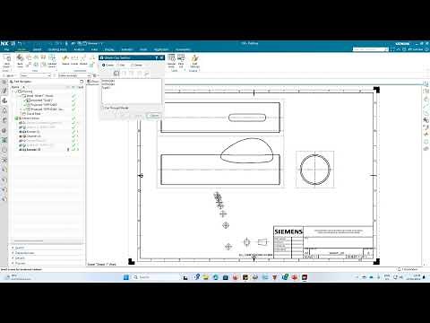 How to create a break out section view in NX drawing (version NX2312)